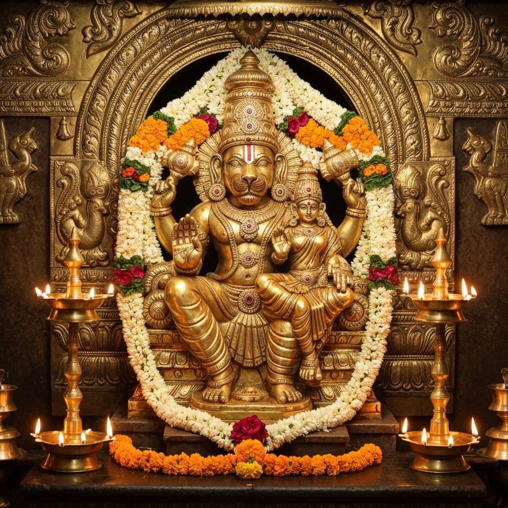 Shri Lakshmi Narasimha Deity
